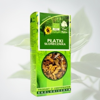 Słonecznik płatki EKO Dary Natury – naturalne płatki słonecznika 25 g