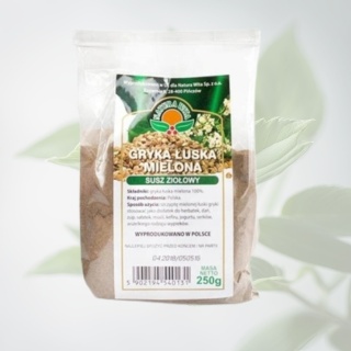 Gryka łuska mielona – naturalny produkt zbożowy NATURA WITA 250 g