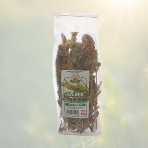 Susz ziołowy Gojnik – Natura Wita – naturalny ziołowy susz wspierający odporność i zdrowie – 50 g