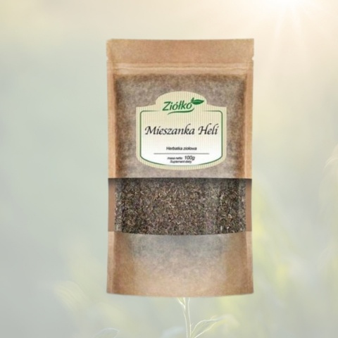 Herbatka ziołowa Ziółko Mieszanka Heli – suplement diety wspierający zdrowie i dobre samopoczucie – 100 g