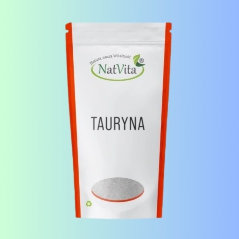 Tauryna spożywcza – NatVita – aminokwas wspierający pracę wątroby i serca – 250 g