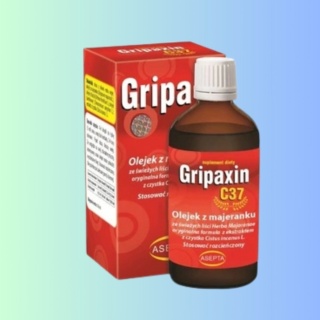 Gripaxin C37 olejek z majeranku – Asepta – suplement diety wspierający odporność i drogi oddechowe – 100 ml