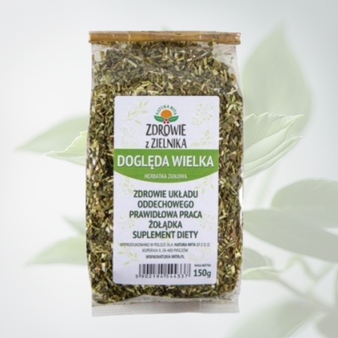 Natura Wita Doględa Wielka – suszone ziele wspierające zdrowie płuc – 150 g