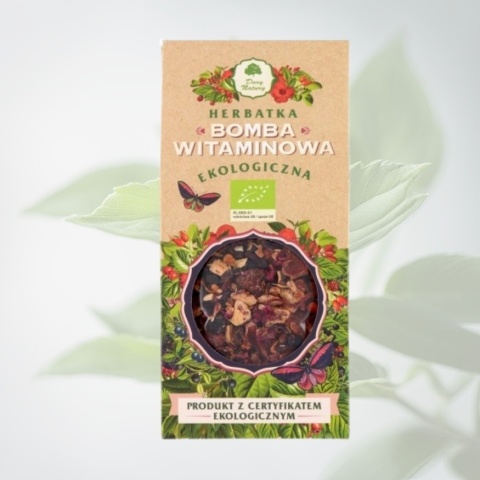Dary Natury herbatka ziołowa ekologiczna „Bomba witaminowa” – wsparcie odporności i witalności – 200 g