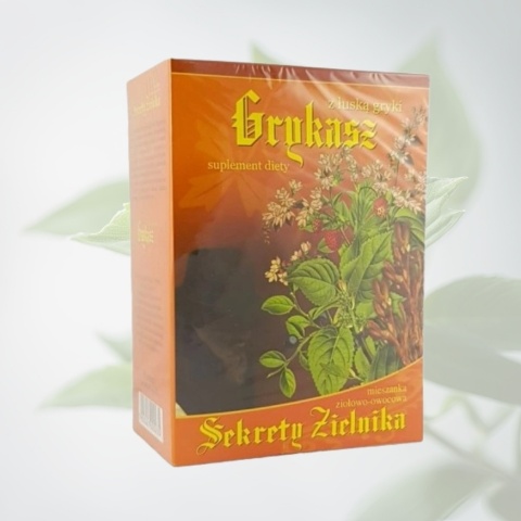 Asz Sekrety Zielnika Grykasz – herbatka ziołowa wspierająca prawidłowy poziom cholesterolu – 40 x 3 g
