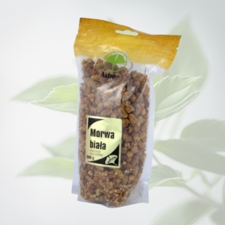 Astron Morwa biała suszone owoce – naturalny suplement wspierający zdrowie – 500 g
