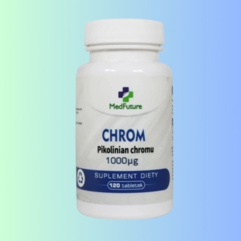 MedFuture Chrom 1000 µg (pikolinian chromu) 120 tabletek