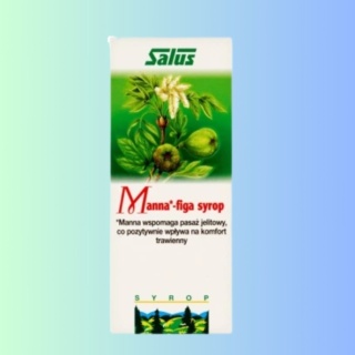 Salus Syrop Manna Figa 200 ml bezglutenowy naturalny syrop roślinny