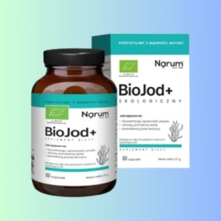 Narum BioJod+ EKO 60 kapsułek jod suplement diety